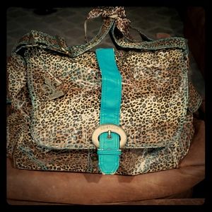 Kalencom Leopard Diaper Bag